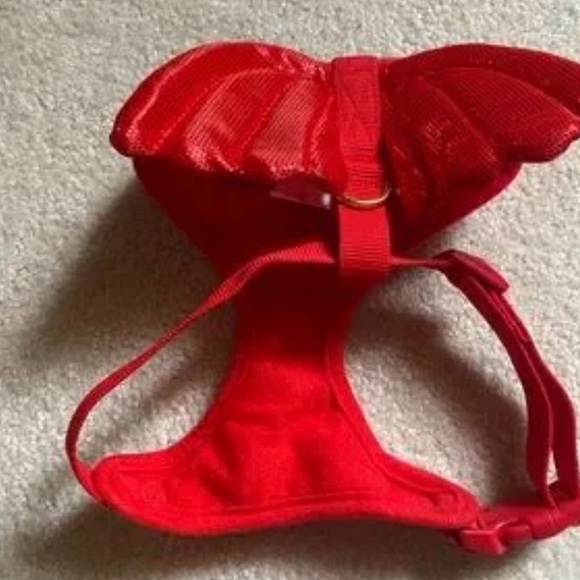 Red Pup Crew Valentine’s Devil Harness - Picture 7 of 7